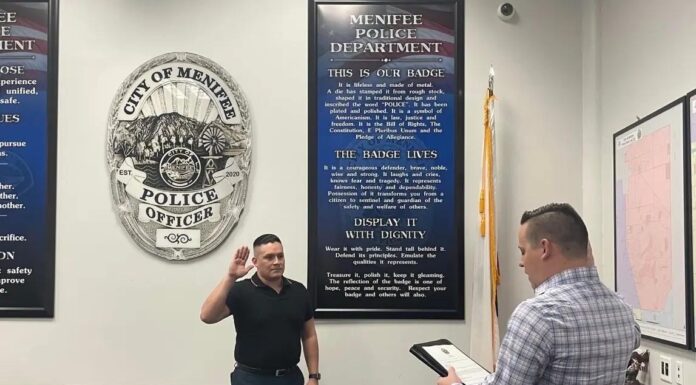 Menifee police officer arrested on sexual assault allegations