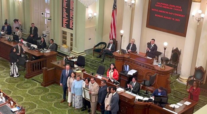 Native American Caucus recognizes Soboba Tribal Member