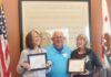 Anza Electric Cooperative Board Directors receive the CCD award