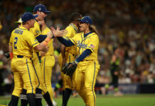 Going Bananas: Temecula’s Kelsie Whitmore comes home with world’s hottest baseball team