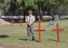 Handcrafted crosses preserve history at Laurel Cemetery