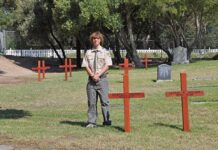 Handcrafted crosses preserve history at Laurel Cemetery