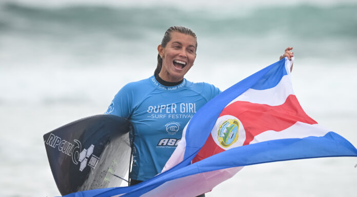 McGonagle makes history at Super Girl Surf Pro