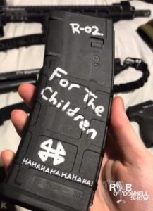 This magazine had "For the Children" written on it. 