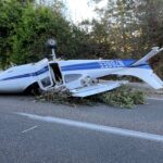 Cessna crash sparks brush fire, shuts down South Mission Road in Fallbrook