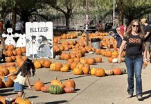 Families celebrate autumn traditions at Peltzer Pumpkin Farm