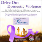 Paradise Chevrolet Cadillac partners with SAFE Family Justice Centers during Domestic Violence Awareness Month