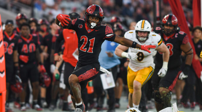 SDSU rolls past Wyoming for Sixth Straight Win; Local standouts enjoying the ride