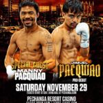 Jimuel Pacquiao to make pro debut Nov. 29 at Pechanga Resort Casino in Temecula
