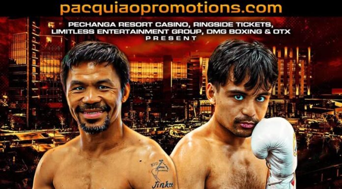 Jimuel Pacquiao to make pro debut Nov. 29 at Pechanga Resort Casino in Temecula