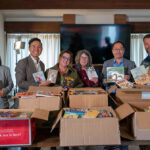 Friends of the Anza Library receive over 700 children’s books from Olivet University