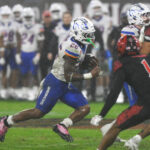 Local football talent on display as Boise State falls to San Diego State in rainy contest