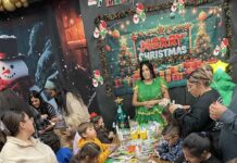 Holiday family craft and game night brings joy to Railroad Canyon community