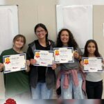 Kathryn Newport Middle School student engineers sweep 1st and 2nd place spots in regional MESA Roller Coaster Challenge