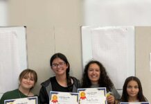 Kathryn Newport Middle School student engineers sweep 1st and 2nd place spots in regional MESA Roller Coaster Challenge
