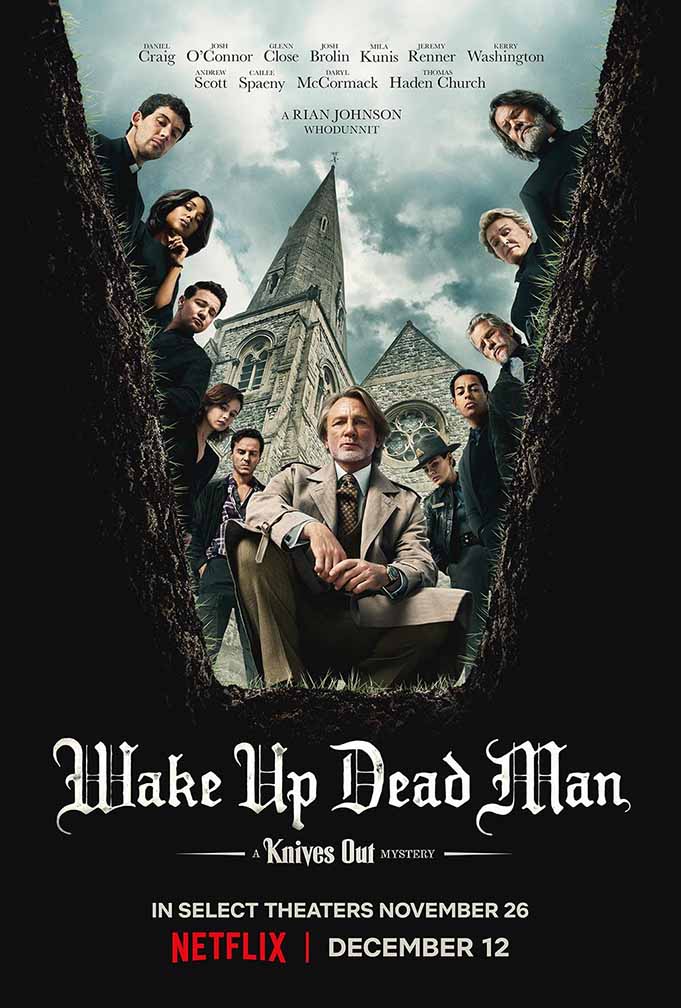Movie review: ‘Wake Up Dead Man: A Knives Out Mystery’