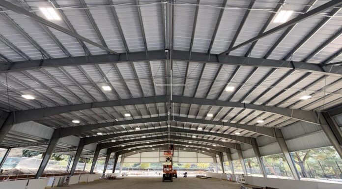 Ronald Reagan Sports Park Hockey Rink renovation nears completion in Temecula