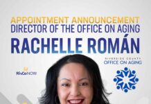 Rachelle Román appointed as new Director of the Office on Aging by Riverside County Board of Supervisors