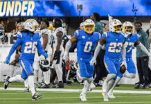 Chargers defense seals overtime thriller against Eagles in Monday night showdown