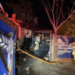 Riverside County Fire crews extinguish Perris home fire