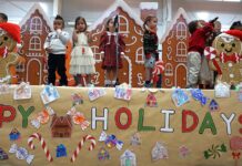 Soboba Tribal Preschool students put on a show