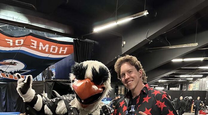 From Storm Stadium to Center Ice: How Kaz found his voice—and a crowd