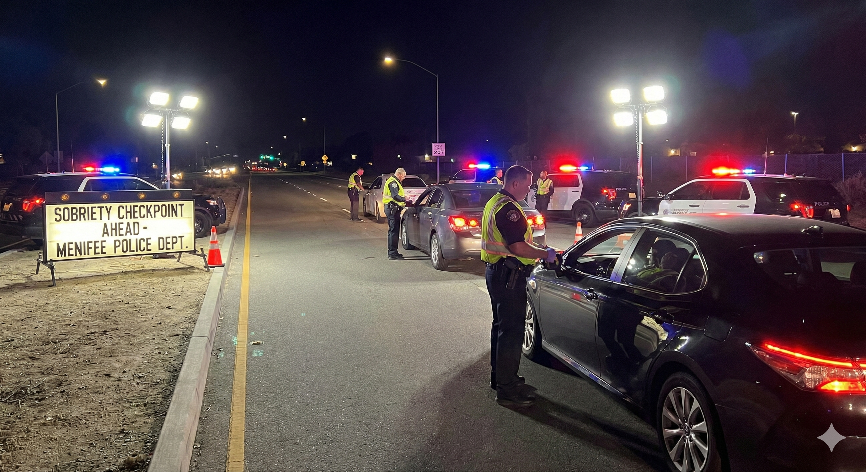 Menifee Police to hold DUI checkpoint Feb. 21