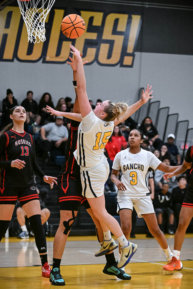 Rancho Christian women’s basketball team comes up short in the CIF Regional Final, falling to Centennial 81-61