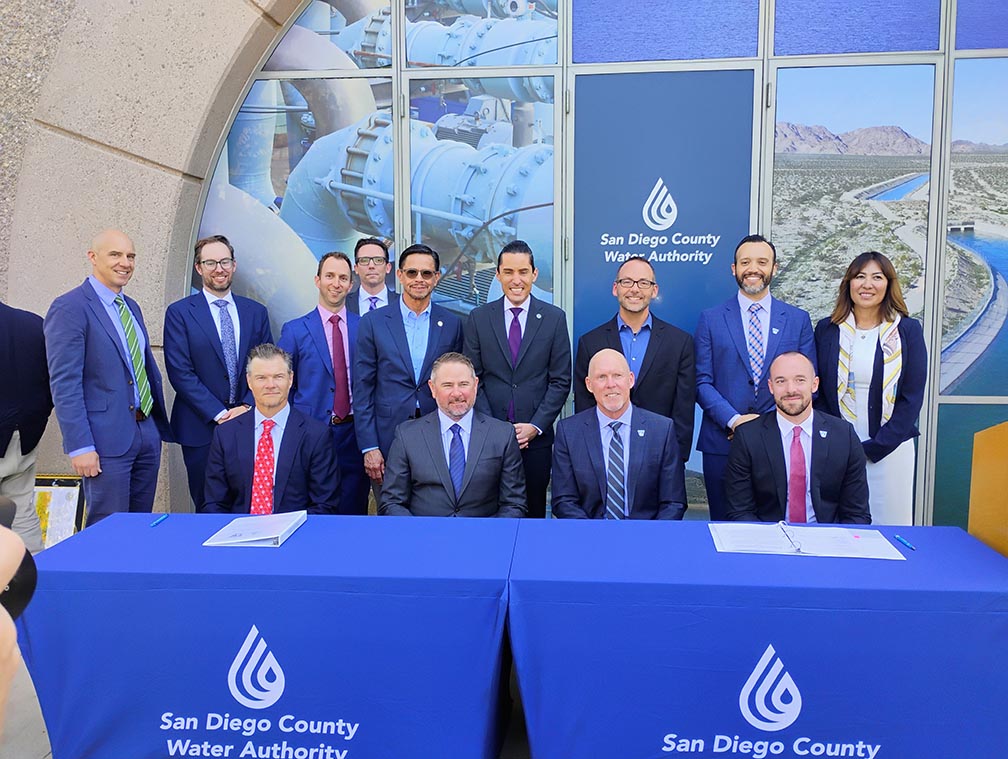 Western Water, SDCWA, MWD approve water transfer agreement