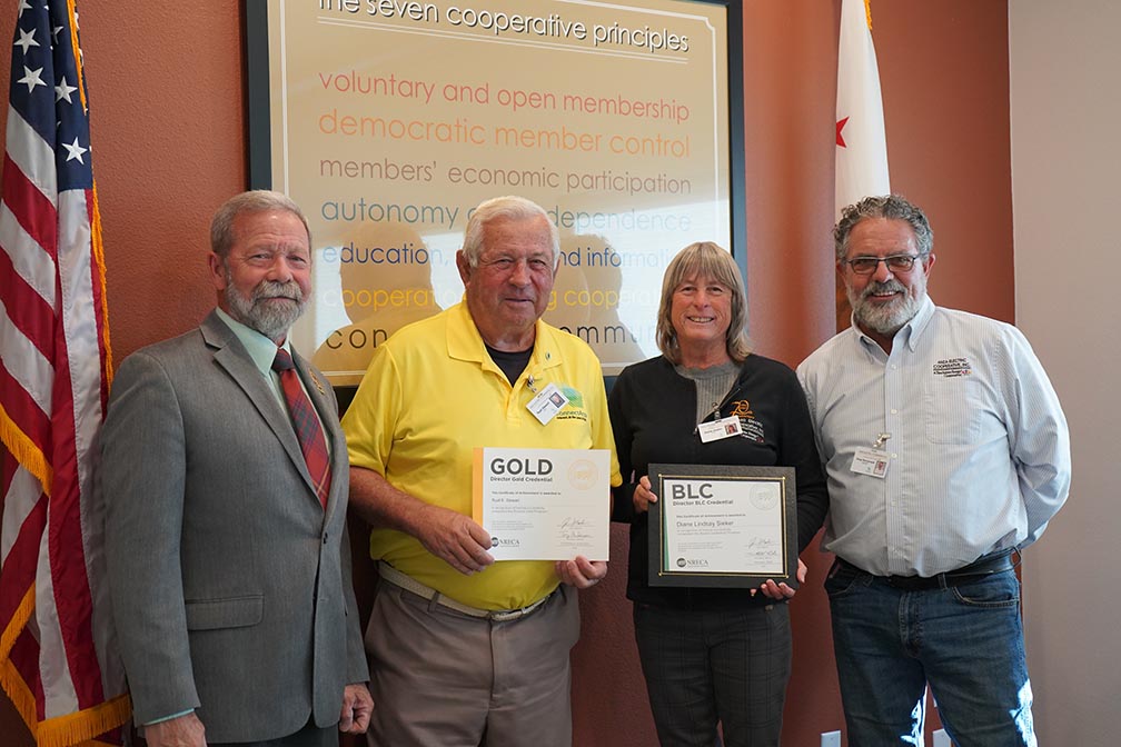Anza Electric Cooperative celebrates achievements in leadership and service