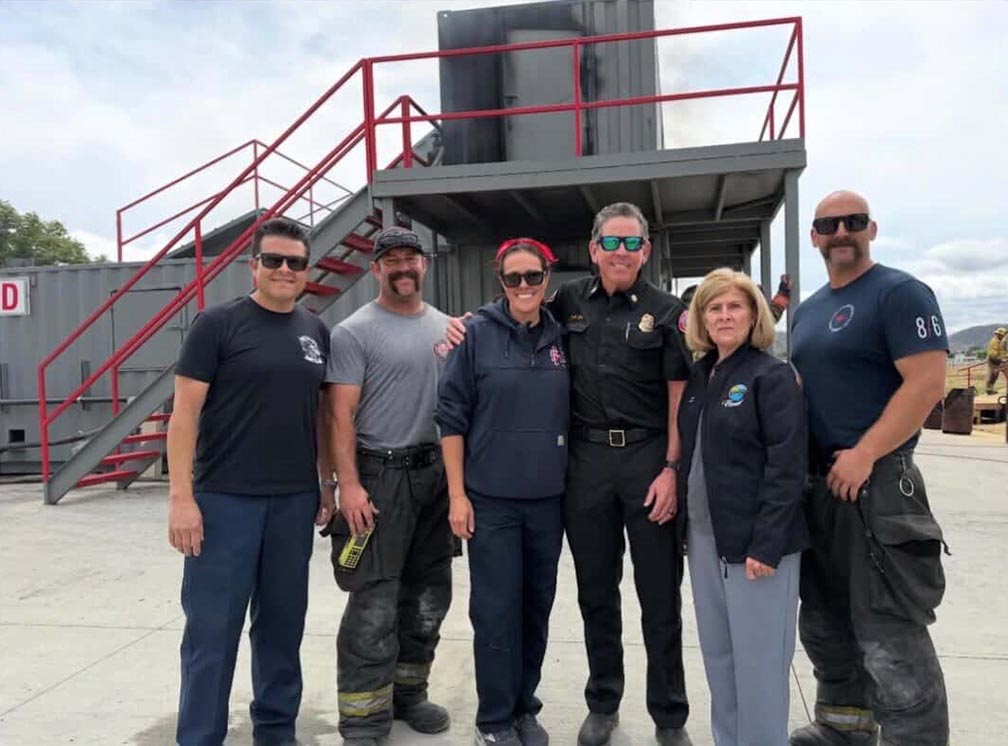 Aspiring firefighters conquer 100-foot climbs and complex extrications at CFEA Academy