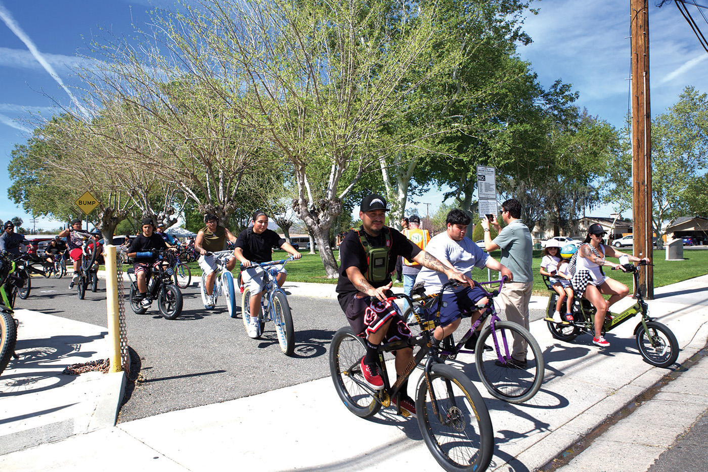 Bike run unites the community