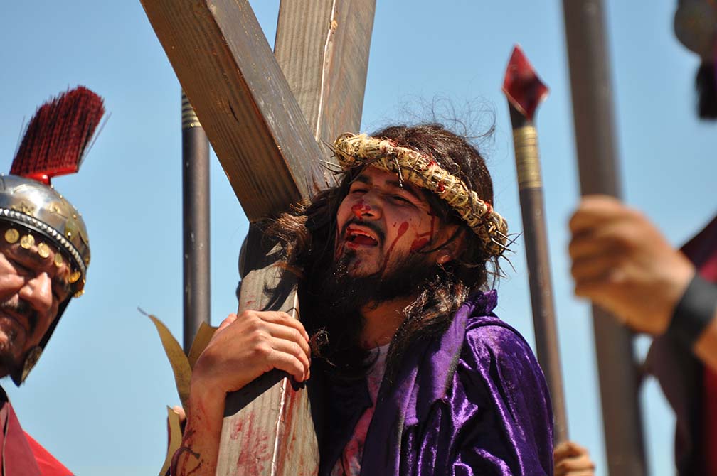 Sacred Heart Catholic Church’s Easter play reenacts the Passion of Jesus Christ
