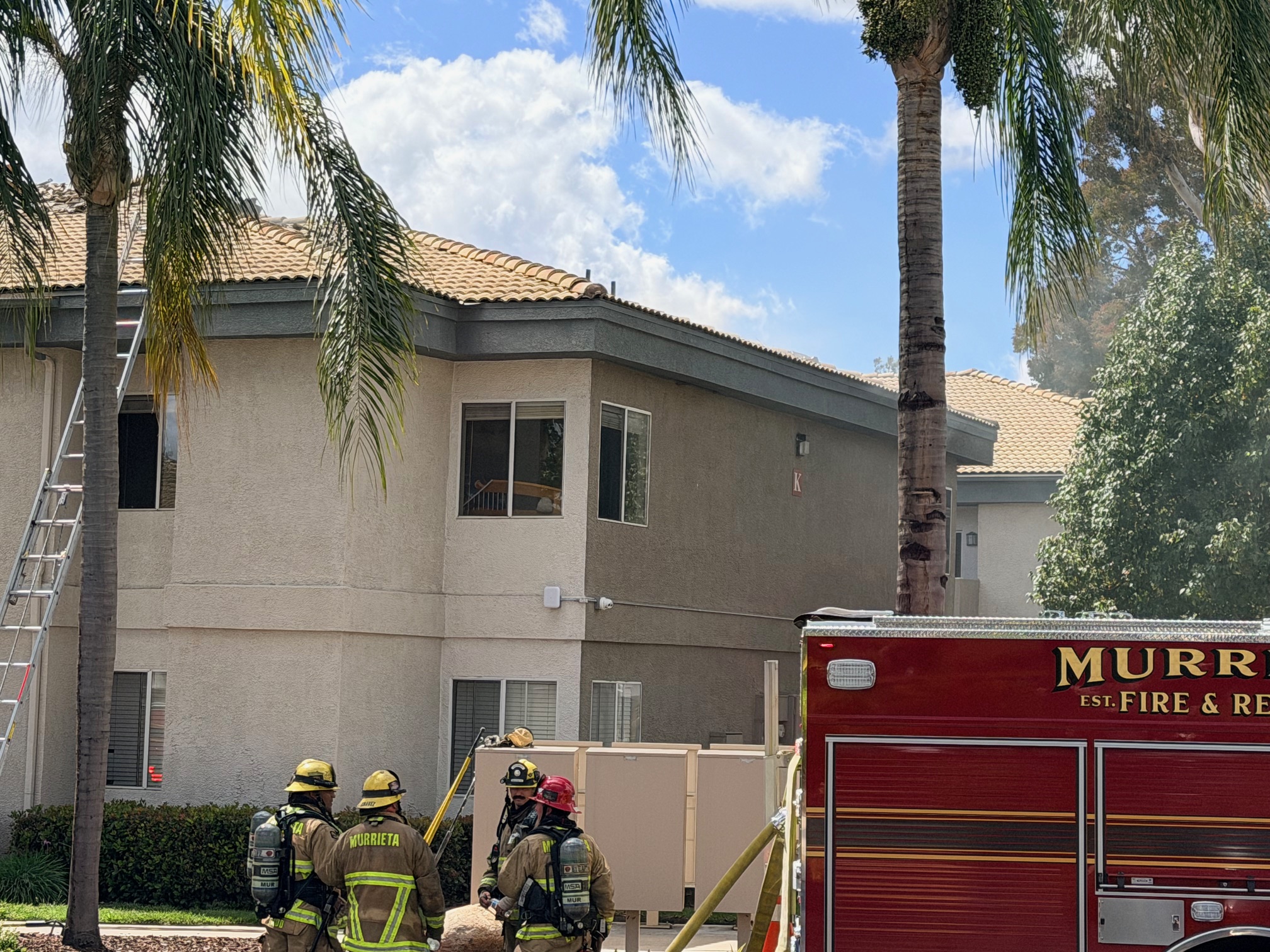 Second-Alarm Commercial Fire Extinguished in Murrieta