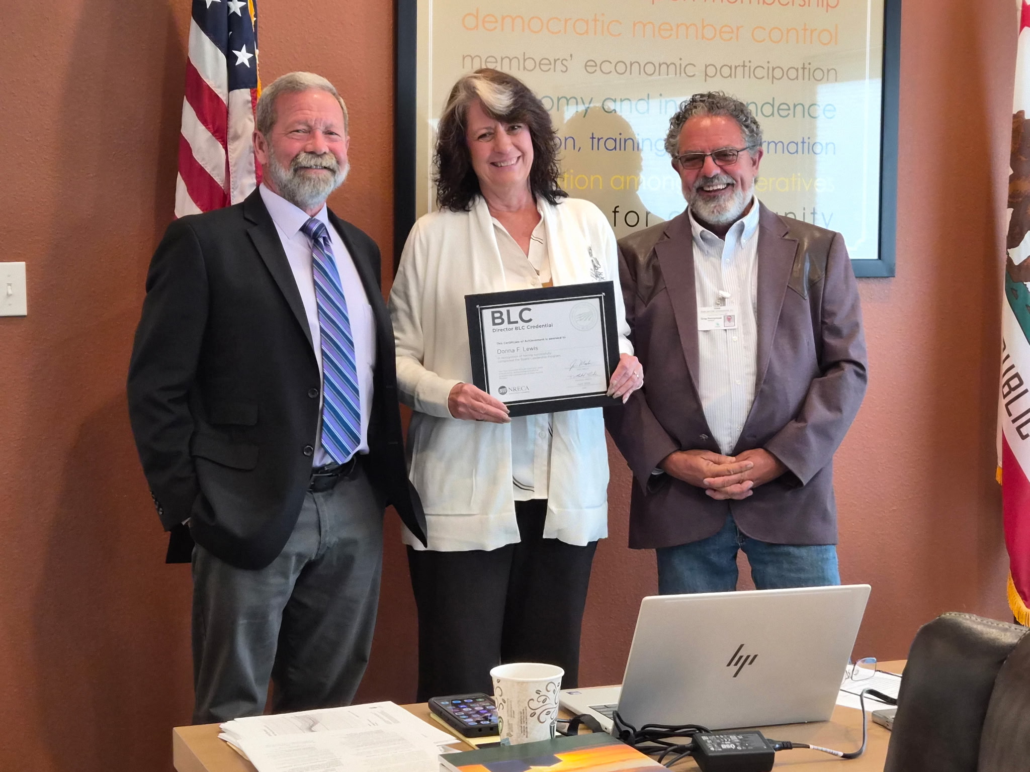 Anza Electric Cooperative director earns national board certification