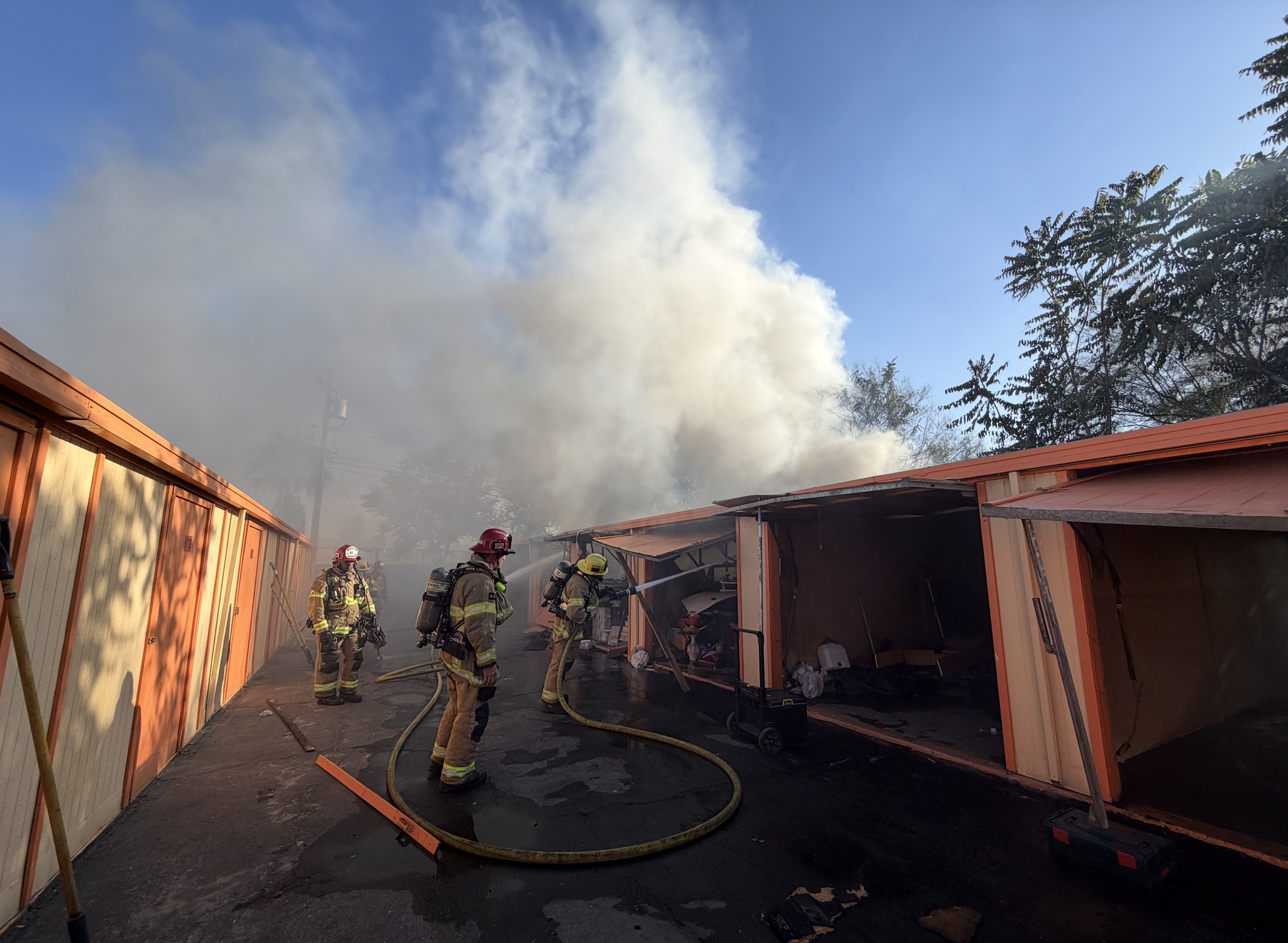 2-Alarm Fire in Perris Displaces 3, Leaves Firefighter Injured