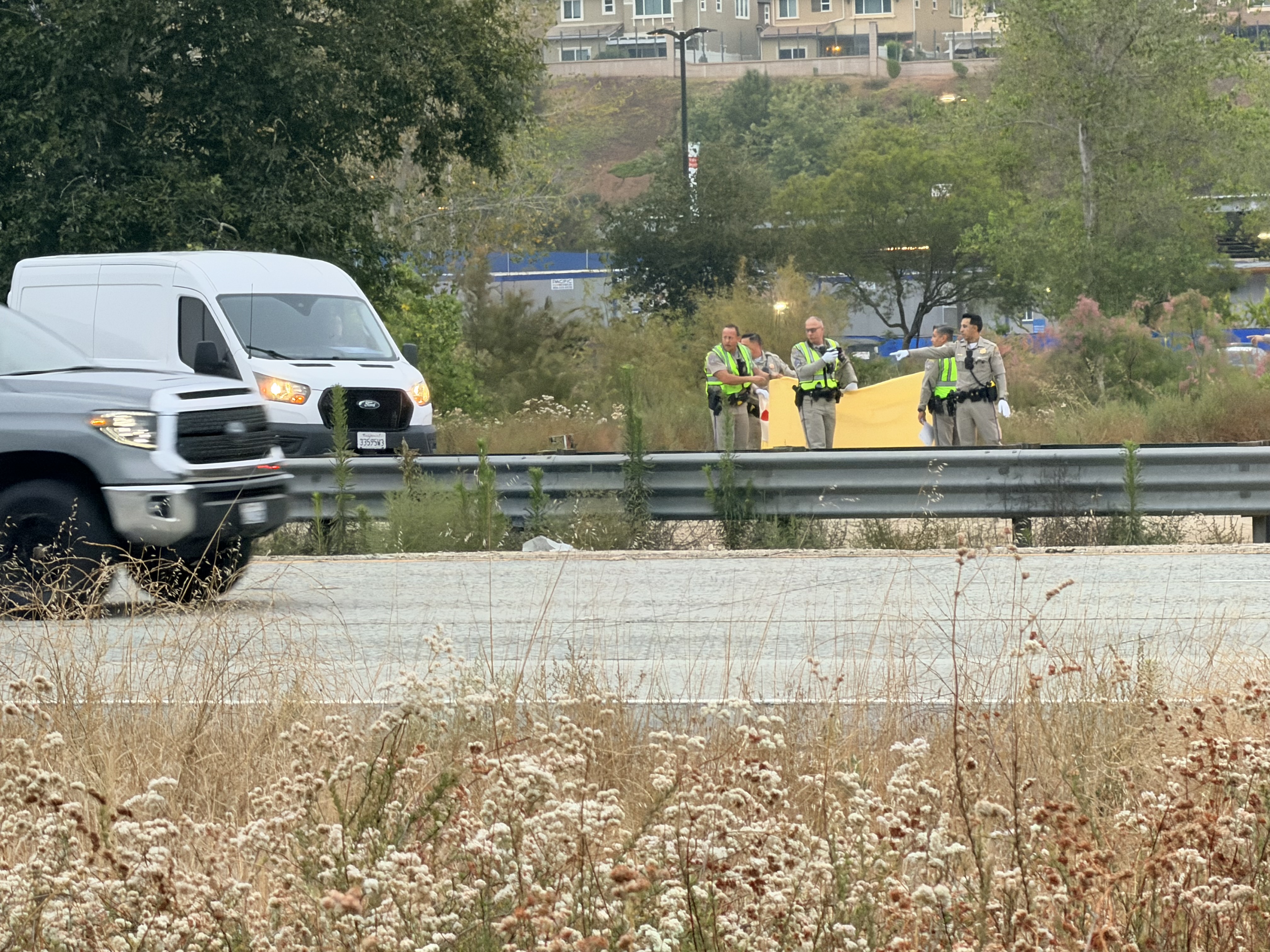 Double Fatal Crash Shuts Down Lanes on I-15 northbound