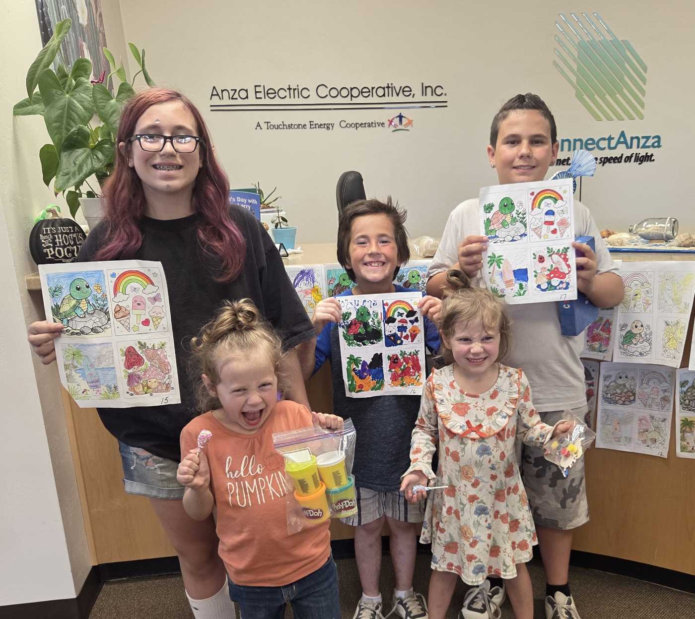 AEC Summer Fun Coloring Party features creativity and enthusiasm