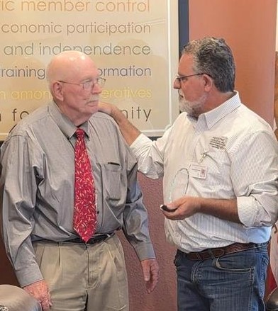 Recognizing Steve Lauzier for nine years of service as a Board Director at Anza Electric Cooperative, Inc.