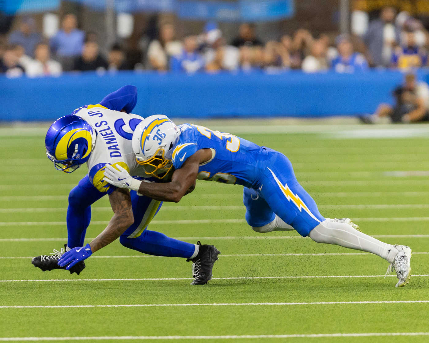 Los Angeles Rams defeated the Los Angeles Chargers bt a score of 20 – 18 in their final pre-season matchup at SoFi Stadium in Inglewood, CA on August 27, 2026.