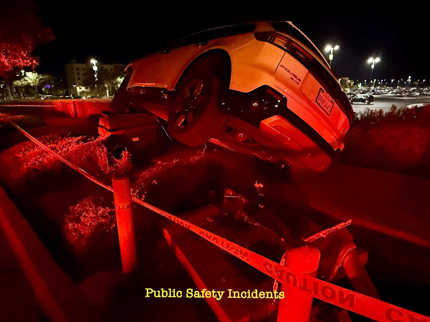 Suspected DUI driver arrested after running over transformer box